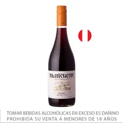 MONTESIERPE - Vino Tinto Malbec Botella 750 mL