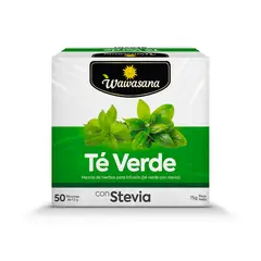 WAWASANA - Infusión Té Verde Caja 50 Sobres