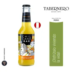 TABERNERO - Bebida RTD Chilcano Bar Maracuyá Botella 275 mL