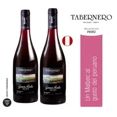 TABERNERO - Vino Tinto Semiseco Botella 750 mL
