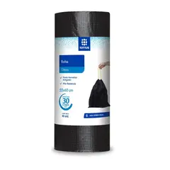 TOTTUS - Bolsas de Basura Negras 30L Empaque 40 Und