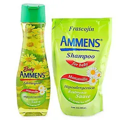 AMMENS - Shampoo Manzanilla Pack 2 Botellas 400 mL