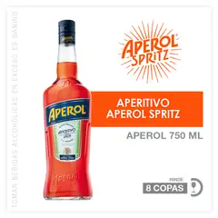 APEROL - Licor Botella 750 mL