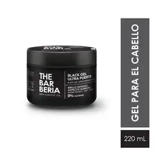 THE BARBERIA - Gel Fijación Extrema Black Envase 220 mL