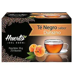 HUERTO DEL EDEN - Infusión Té Durazno Caja 25 Sobres