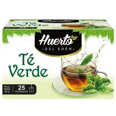 HUERTO DEL EDEN - Infusión Té Verde Caja 25 Sobres