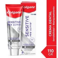 COLGATE - Pasta Dental Sensibilidad Pro Alivio Real White 75 mL