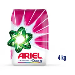 ARIEL - Detergente en Polvo Toque Downy Bolsa 4 Kg