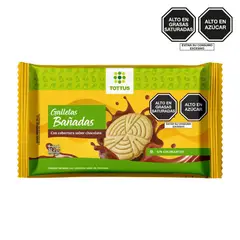 TOTTUS - Galletas Bañadas en Chocolate Sixpack 192 g