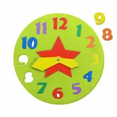 ARTI CREATIVO - Puzzle Reloj Diámetro 24cm