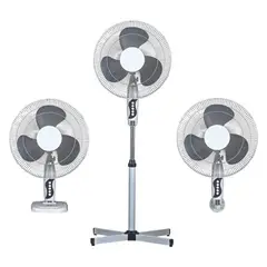 RECCO - Ventilador 16 de Pie 3 en 1 Blanco