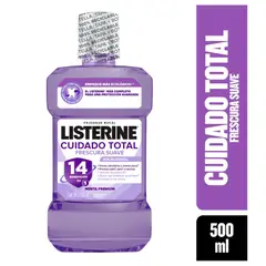 LISTERINE - Enjuague Bucal Cuidado Total Zero Botella 500 mL