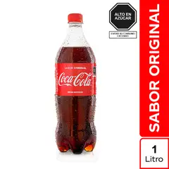 COCA COLA - Gaseosa Botella 1 L
