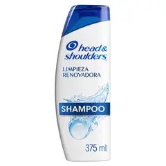 HEAD AND SHOULDERS - Shampoo Head & Shoulders Limpieza Renovadora Botella 375 mL
