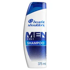 HEAD AND SHOULDERS - Shampoo 3 en 1 Head & Shoulders Envase 375 mL