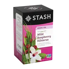 STASH - Infusión Wild Raspberry Hibiscus Caja 20 Und