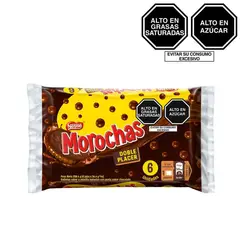 NESTLE - Galleta Morochas Doble Placer Sixpack 206.4 g