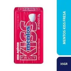 MENTOS - Kiss Fresa x 35 g