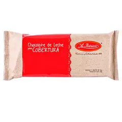 LA IBERICA - Cobertura La Ibérica de Chocolate con Leche Empaque 200 g