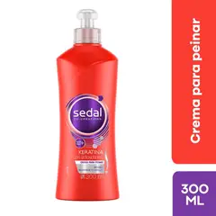 SEDAL - Crema para Peinars Keratina Antioxidantes 300 mL