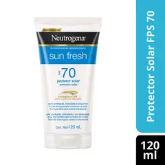 NEUTROGENA - Protector Solar Corporal Sun Fresh FPS70 Envase 120 mL