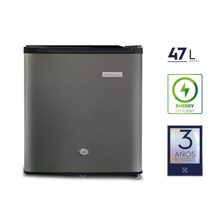 Frigobar Plateado 47 Lt