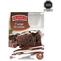 KATZEL - Mezcla para Fudge Brownie Caja 377 g