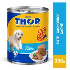 THOR - Paté Cachorros Carne Lata 330 g