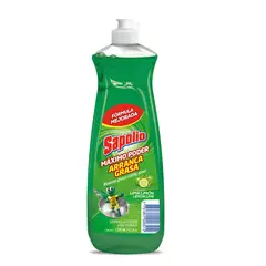 SAPOLIO - Lavavajilla Líquido Lima Limón Envase 1250 mL