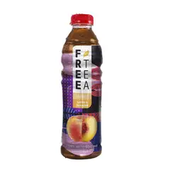 FREE TEA - Bebida Té Negro Durazno Botella 500 mL