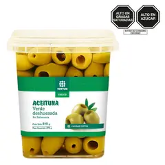 ACEITUNA VERDE DESHUESADA PREMIUM TOTTUSX270G