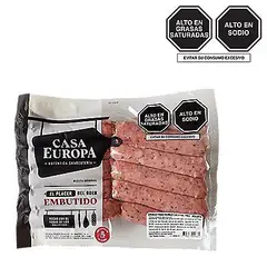 CASA EUROPA - Chorizo Cocktail Finas Hierbas Empaque 500 g