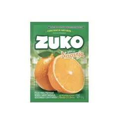 ZUKO - Bebida Instantánea en Polvo Naranja Sobre 15 g