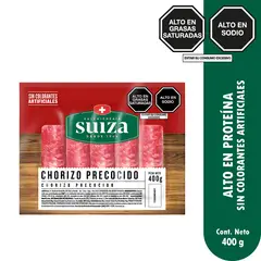 SUIZA - Chorizo Precocido Empaque 400 g