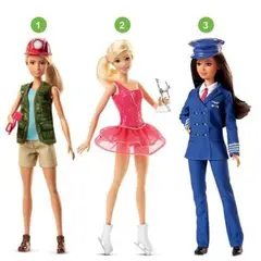 BARBIE - Profesiones Surtido de Muñecas