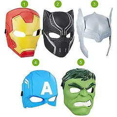 AVENGERS - Máscara Marvel Surtido