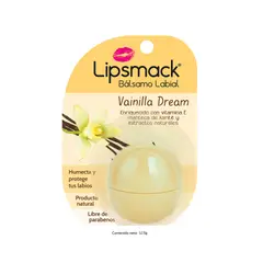PORTUGAL - Bálsamo Labial Lipsmack Vainilla Dream Envase 12.5 g
