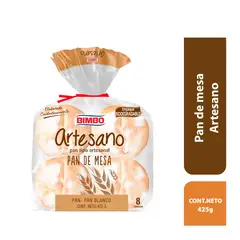 BIMBO - Pan de Mesa Artesano Bolsa 425 g