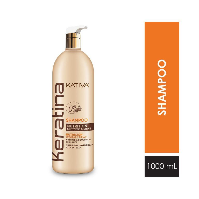 Shampoo de Keratina Botella 1 L