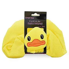 TOTTUS - Gorra de Baño Infantil Patito