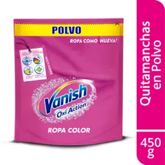 VANISH - Quitamanchas en Polvo Ropa Color Doypack 450 g
