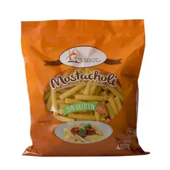 MOLINOS DEL MUNDO - Fideo Mostacholi Sin gluten Empaque 400 g
