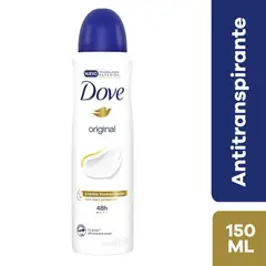 DOVE - Antitranspirante en Aerosol Original Envase 150 mL