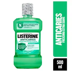 LISTERINE - Enjuague Bucal Anticaries Zero Botella 500 mL
