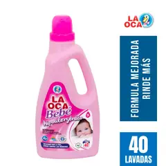LA OCA - Detergente Bebé Hipoalergénico Envase 2 L