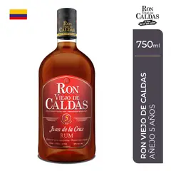 VIEJO DE CALDAS - Ron Juan De La Cruz 5 Años Botella 750 mL