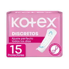 KOTEX - Protectores Diarios Ultraflexibles Empaque 15 Und