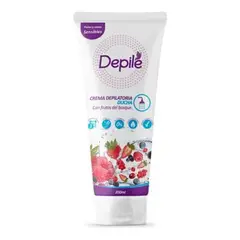 GENERICO - Crema Depiladora Depile Bajo Ducha Frutos Rojos Bosque Envase 220 mL