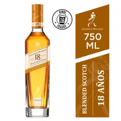 JOHNNIE WALKER - Whisky 18 Años Botella 750ml