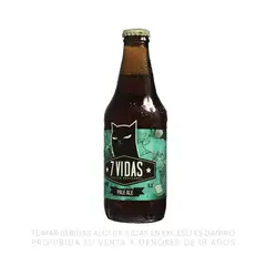7 VIDAS - Cerveza Pale Ale Botella 340 mL